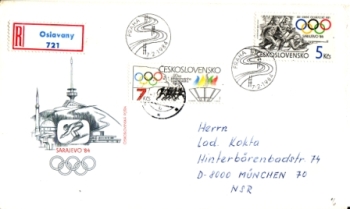 FDC 2629 / 2631 - CZ 1984 02 001 ●